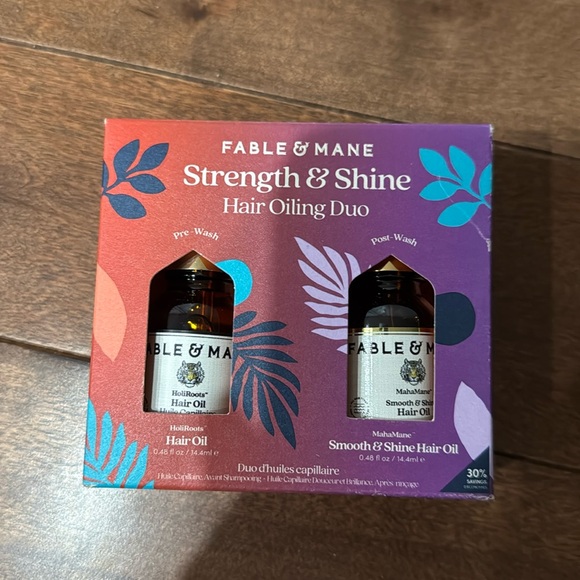 Fable & mane hair oiling duo - Picture 1 of 1